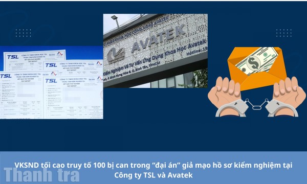 Truy tố 100 bị can trong vụ án giả mạo công tác, hối lộ, trục lợi